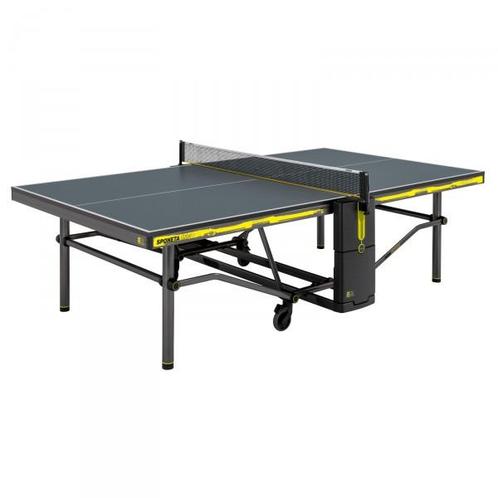 Sponeta Indoor Tafeltennistafel SDL Black Edition – Zwart., Sport en Fitness, Tafeltennis, Nieuw, Verzenden