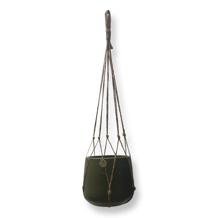 Plantenhanger Zonder Kwast - Jute - Macramé - Handgemaakt, Huis en Inrichting, Woonaccessoires | Overige, Nieuw, Ophalen of Verzenden
