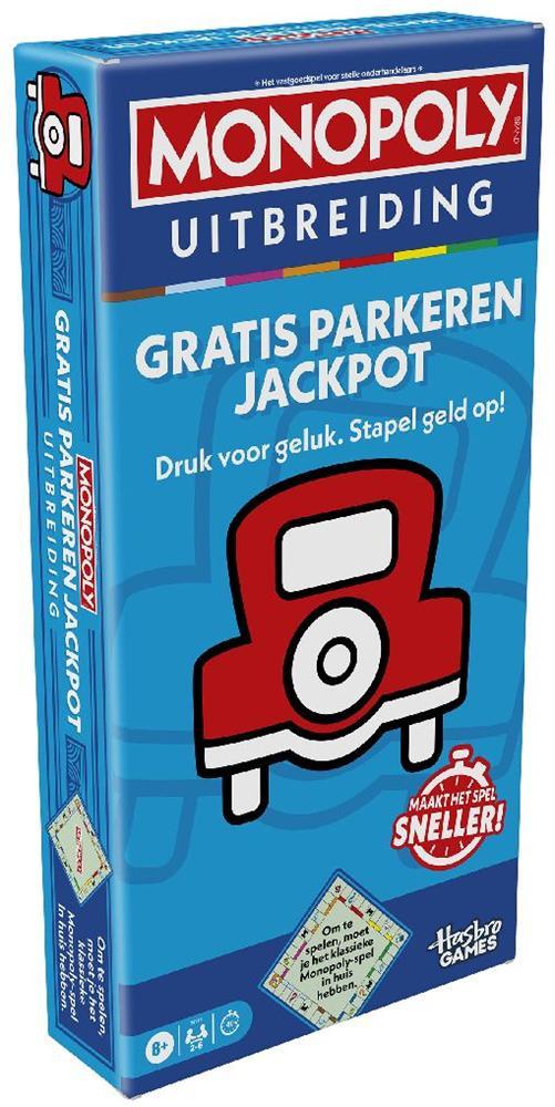 Monopoly - Gratis Parkeren Jackpot Uitbreiding | Hasbro -, Hobby en Vrije tijd, Gezelschapsspellen | Bordspellen, Nieuw, Verzenden