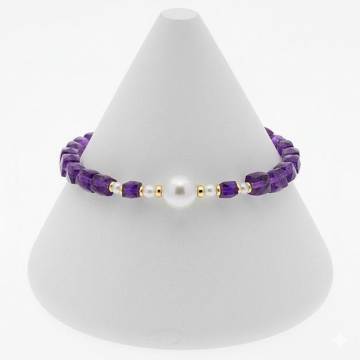 Zonder Minimumprijs - Armband - 18 karaat Geel goud Parel -, Sieraden, Tassen en Uiterlijk, Armbanden