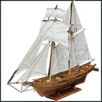 Miniatuur Houten Zeilschip 1:100, Verzenden, Nieuw