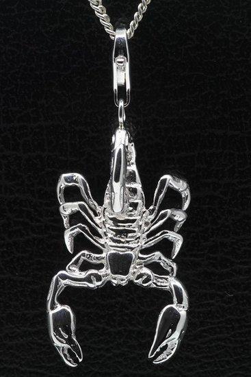 Zilveren Schorpioen groot hanger en/of bedel, Sieraden, Tassen en Uiterlijk, Bedels, Verzenden