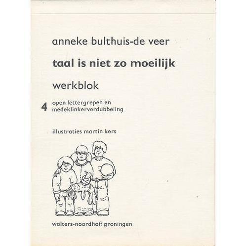 Taal is niet zo moeilijk Werkblok 4 (zie omschrijving), Boeken, Schoolboeken, Nieuw, Verzenden