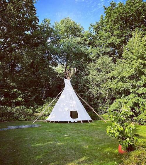 Tipi tent kopen, incl. palen en liner v.a. €1950., Caravans en Kamperen, Tenten, meer dan 6, Nieuw, Ophalen of Verzenden