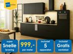 Nieuwe en GOEDKOPE RECHTE keuken! SLECHTS 999,- p/meter!, Verzenden, Nieuw