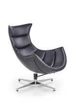 Comfortabele LUXOR Fauteuil Zwart | Retourdeal 46%, Huis en Inrichting, Fauteuils, Nieuw, 75 tot 100 cm, Ophalen of Verzenden