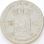 Nederland. Willem III (1849-1890). 2 1/2 Gulden 1858