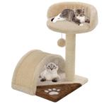 vidaXL Kattenkrabpaal met sisal krabpaal 40 cm beige en, Dieren en Toebehoren, Katten-accessoires, Verzenden, Nieuw