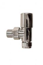 SALE - Radiator kraan haaks chroom TYPE 17 - Chroom, Ophalen of Verzenden, Nieuw