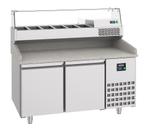 Combisteel Pizzawerkbank | 380L | 2 Deuren (en600x400) | -2°, Ophalen of Verzenden, Nieuw