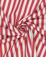 Washed Denim Streep Rood, Nieuw, Rood