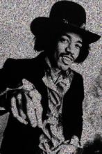 David Law - Crypto Jimi Hendrix Experience 1968, Antiek en Kunst