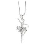 Alista Ballet Ketting van Ballerina Hanger met Strass B32068, Verzenden, Nieuw