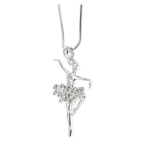 Alista Ballet Ketting van Ballerina Hanger met Strass B32068, Sport en Fitness, Ballet, Verzenden