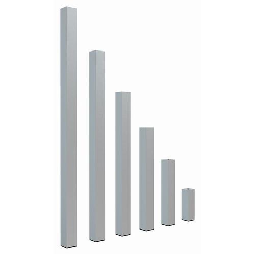 Power Dynamics Aluminium poten vierkant 80cm (Set van 4 stuk, Muziek en Instrumenten, Theaterbelichting, Nieuw, Verzenden