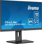 24 Iiyama ProLite XUB2493HSU-B6 FHD/DP/HDMI/2xUSB/IPS, Nieuw, Ophalen of Verzenden