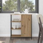 vidaXL Sideboard Artisan Eiken 70x30x80 cm Geengineerd Hout, Verzenden, Nieuw, 50 tot 100 cm, Minder dan 100 cm