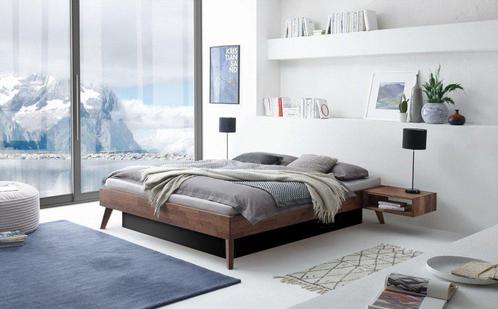 Waterbed Calvari massief walnoot 180x200, Huis en Inrichting, Slaapkamer | Waterbedden, Nieuw, Gestabiliseerd, Tweepersoons, Verzenden