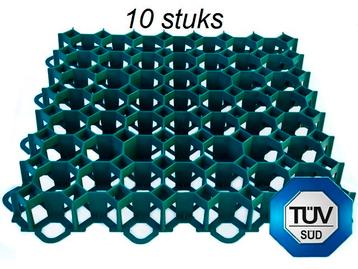 Stella Green grasplaat / grindplaat 50 x 50 x 4 cm groen 10 beschikbaar voor biedingen