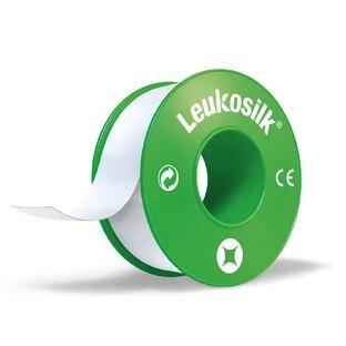 Leukosilk 5 cm x 5 m zonder klemring 6 stuks 1034, Diversen, Verpleegmiddelen, Nieuw, Verzenden