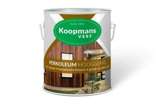 2,5 L. Koopmans Perkoleum HOOGGLANS | Alle kleuren |  54,50, Doe-het-zelf en Verbouw, Verf, Beits en Lak, Nieuw, Verzenden
