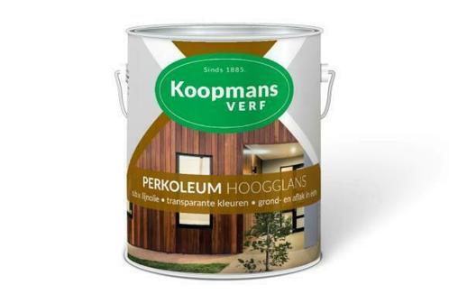 2,5 L. Koopmans Perkoleum HOOGGLANS | Alle kleuren |  €69,50, Doe-het-zelf en Verbouw, Verf, Beits en Lak, Nieuw, Verzenden