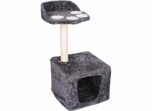 Maxxpro Krabpaal - 3-in-1 Kattenspeeltuin - Grijs/Wit - 62, Dieren en Toebehoren, Katten-accessoires, Nieuw, Verzenden
