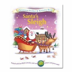 Christmas Activity: Santas Sleigh (Sticker and Activity, Boeken, Overige Boeken, Zo goed als nieuw, Verzenden