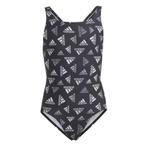 -30% Adidas  Adidas Logo swimsuit hs2212  maat 152, Verzenden, Nieuw, Zwart