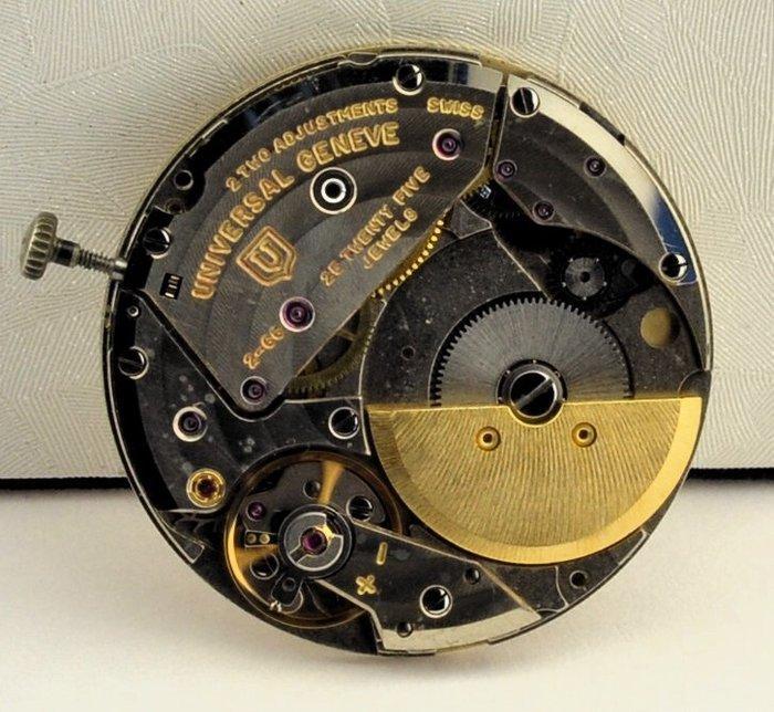 Universal Genève - Gilt Shadow Automatic Ultra Slim - Zonder, Sieraden, Tassen en Uiterlijk, Horloges | Heren