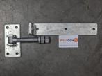 WL4 HSL02 Verstelbaar Scharnier 30 cm dikte 6 mm Verzinkt, Doe-het-zelf en Verbouw, Hang- en Sluitwerk, Nieuw, Ophalen of Verzenden