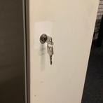 Garderobe-lockerkast 1 kolom, met sleutel, Oostwoud (hxbxd), Huis en Inrichting, Kasten | Lockerkasten, Ophalen of Verzenden, Gebruikt