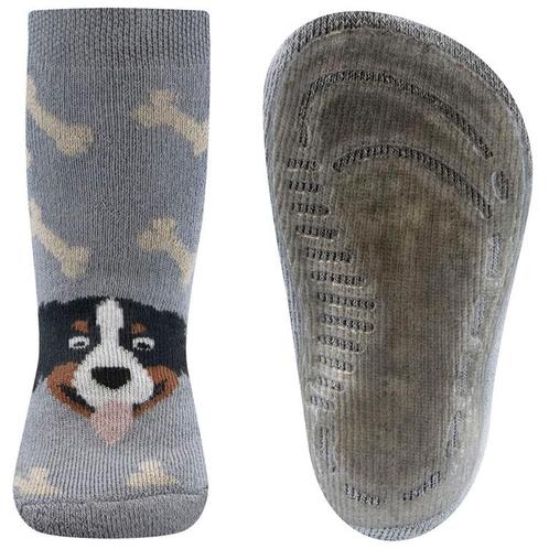 Antislipsok Ewers Hond met Botten - Berner Sennen - Lichtgri, Kinderen en Baby's, Babykleding | Schoentjes en Sokjes, Nieuw, Ophalen of Verzenden