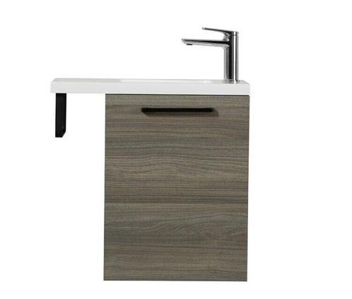 Fonteinmeubel Finn 40cm maple grey, Doe-het-zelf en Verbouw, Sanitair, Verzenden