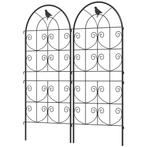 Klimrek - Vogeldesign - Roestvrij - Zwart, Tuin en Terras, Bloembakken en Plantenbakken, Ophalen of Verzenden, Nieuw