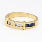 Ring - 18 karaat Geel goud - 0.08ct. tw. Diamant, Nieuw