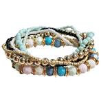 Fako Bijoux® - Armband - Beachbumb - Groen, Sieraden, Tassen en Uiterlijk, Armbanden, Verzenden, Nieuw