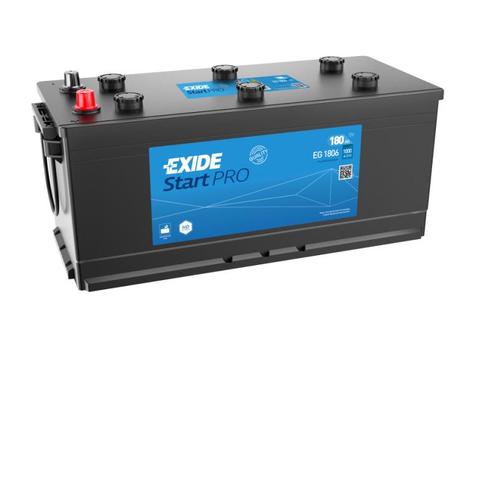 Exide Start PRO accu | EG1806 | 12V 180Ah, Auto-onderdelen, Accu's en Toebehoren, Ophalen of Verzenden