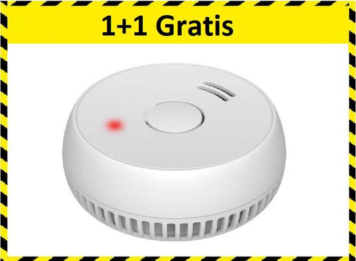 Profile Optische rookmelder 85dB - 1+1 gratis, Doe-het-zelf en Verbouw, Alarmsystemen, Nieuw, Verzenden