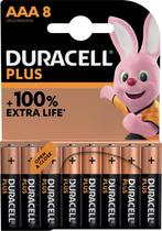 Duracell Duracell - batterij Plus 100% - AAA - 8 stuks, Ophalen of Verzenden