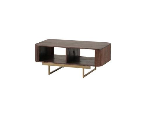 Salontafel Cambridge Mangohout  - Walnut | Hotel collection, Huis en Inrichting, Tafels | Salontafels, Nieuw, Ophalen of Verzenden