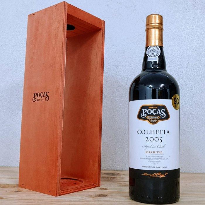 2005 Poças - Colheita Port - Douro - 2 Flessen (0.75 liter), Verzamelen, Wijnen