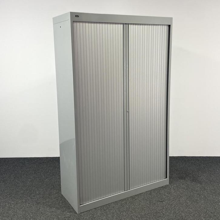 Emmein Archiefkast - Grijs | 195 x 120 x 47 cm, Huis en Inrichting, Kasten | Roldeurkasten en Archiefkasten, Gebruikt, Ophalen of Verzenden