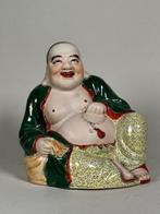 Figuur - A fine laughing buda - Biscuit porselein - China, Antiek en Kunst