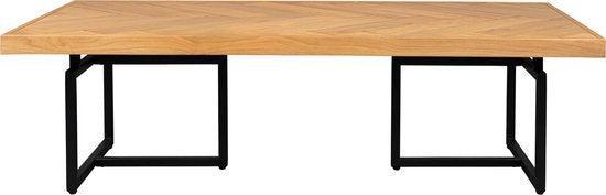 2dekans | Dutchbone Class Salontafel 120x60 cm Eiken - Bruin, Huis en Inrichting, Tafels | Salontafels, Zo goed als nieuw, Ophalen of Verzenden