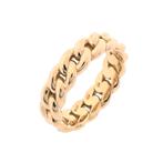 18 Krt. Classico gouden ring | BRON (merk ring), Sieraden, Tassen en Uiterlijk, Gebruikt, Overige kleuren, 19 tot 20, Ophalen of Verzenden