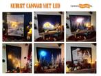 Kerst Canvas Schilderij met LED verlichting - NIEUW, Diversen, Kerst, Verzenden, Nieuw