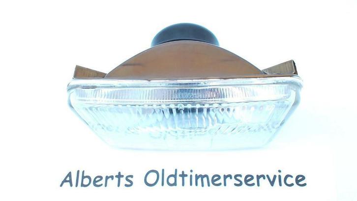 Koplamp H4 L/R rechthoekig 165 x 106 mm ZONDER stadslicht, Auto-onderdelen, Verlichting, Nieuw, Oldtimer onderdelen, Overige automerken