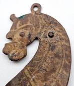 Oud Indo-Chinees Koper Paardvormige pincet - 57 mm (Zonder, Antiek en Kunst