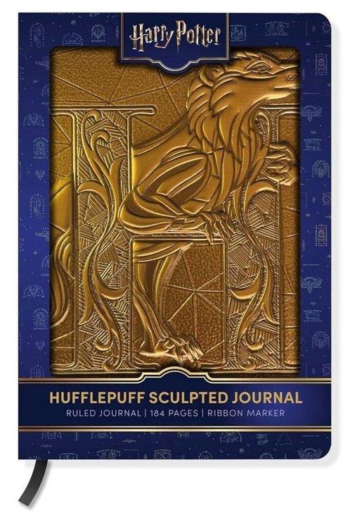 9798886638837 Harry Potter Sculpted Journal: Hufflepuff, Boeken, Studieboeken en Cursussen, Nieuw, Verzenden
